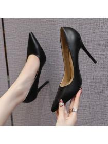 Spring fashion Black High heels 