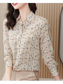 On Sale Floral Fashion Style Loose Blouse 