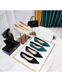 Korean style Fashion Elegant Matching flat heel shoes