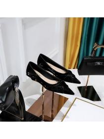 Korean style Fashion Elegant Matching flat heel shoes