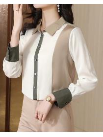 On Sale Printing Fashion Style Blouse 