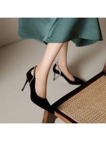 Fashion rhine-diamond high heels 