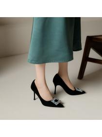 Fashion rhinestones ladies high heels