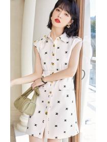 Korean style Short sleeve Fashion Dress