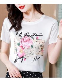 Korean style Cotton Fashion T-shirt 