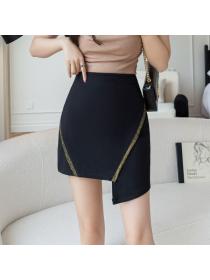 OL High waist women's new sexy one step short skirt