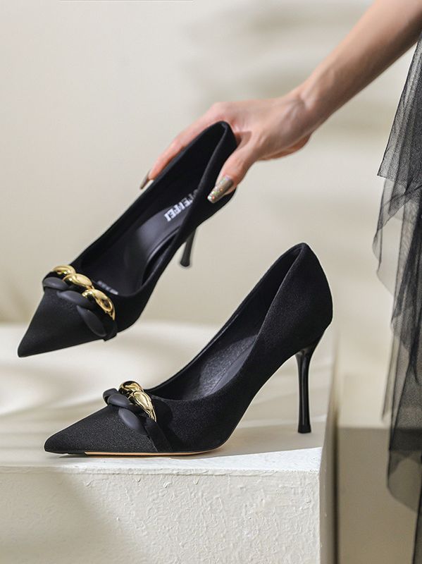 Korean style Fashion Pointed High heels
