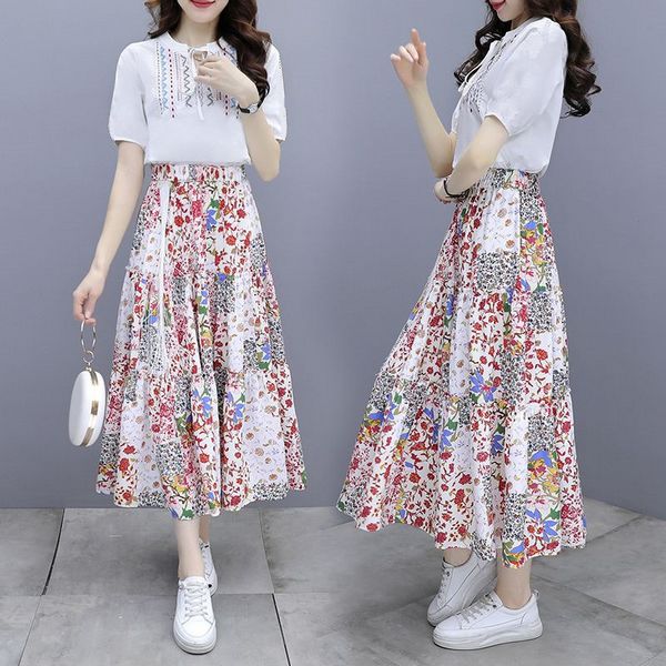 Korean style Summer Fashion 2 pcs set for women