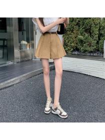 Korean style High waist Casual Summer Loose Short pants 
