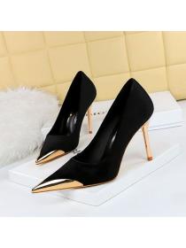 Korean style Sexy Suede Fashion heels 