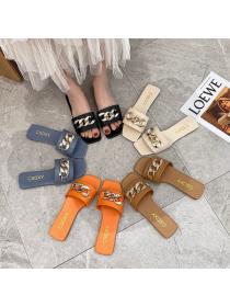 Fashion Flat slippers Summer shoes for women