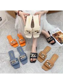 Fashion Flat slippers Summer shoes for women