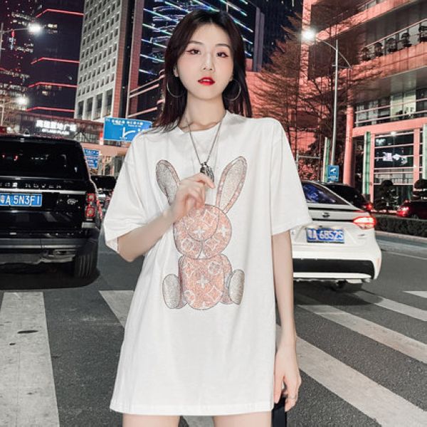  Korean style Fashion Loose Short sleeve T-shirt