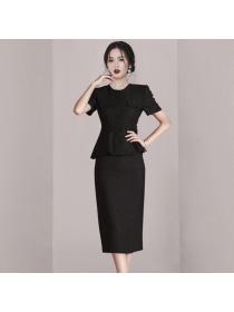  Korean style Summer Elegant OL Suits