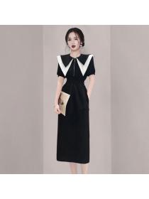 Korean style Summer High end Fishtail dress 