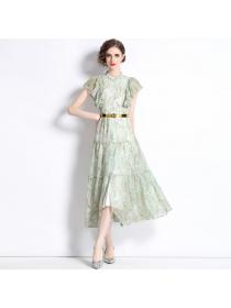 European style Summer Fashion Elegant dress 