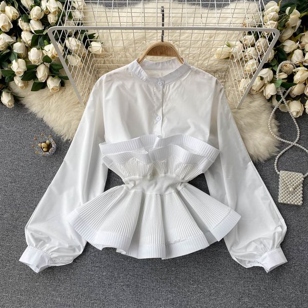 Korean style Matching Spring fashion blouse