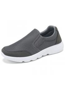 Fashion style casual breathable middle-aged and elderly comfortable walking shoes 