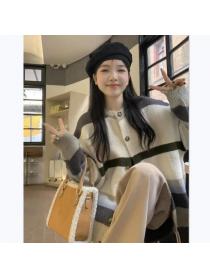 Korean style Chic Winter warm Knitting Cardigans 