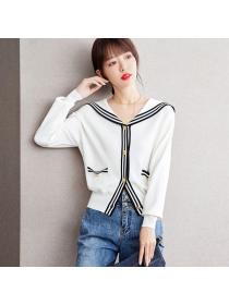 Korean style Fashion Elegant Knitting Cardigans