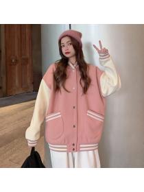 Korean style Ins Matching Fashion Loose Jacket