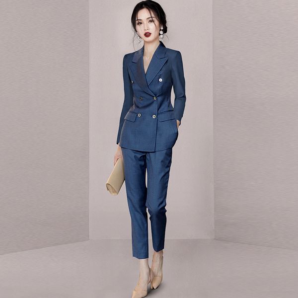Korea style Suit collar OL Lady suit