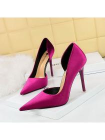 Korean style Party shoes Pointed High heels Wedding shoes