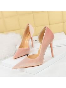 Korean style Party shoes Pointed High heels Wedding shoes