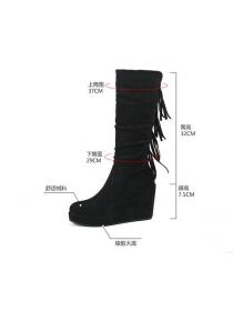 New style Winter Fashion Round head Suede Boots 