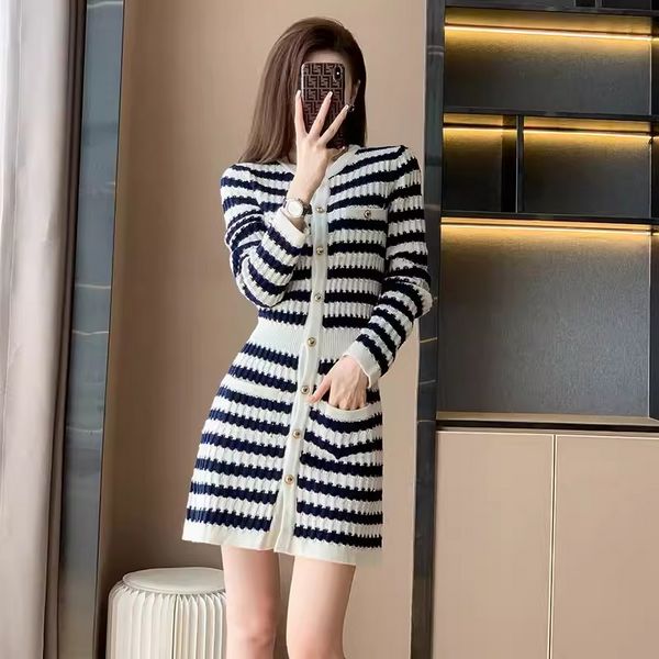 Korea style Fashion Winter Warm Slim Knitting dress