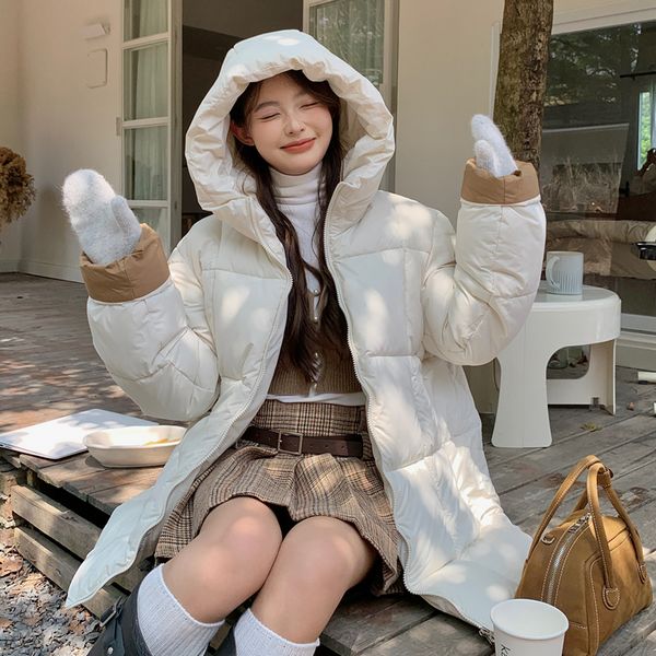 Korea style Winter Fashion Loose Casual Cotton coat