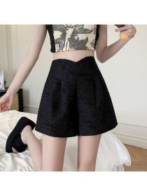 Vintage style Summer Fashion High waist Shorts 