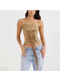 Outlet hot style Summer Sexy Backless T-shirt 