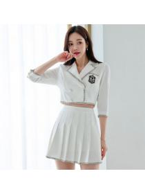 Korea style Summer Elegant OL Fashion Outfits 