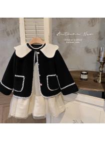 Korea style Winter fashion Chanelstyle Short coat