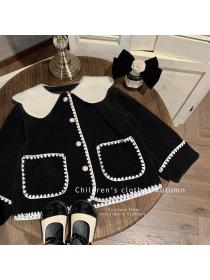 Korea style Winter fashion Chanelstyle Short coat