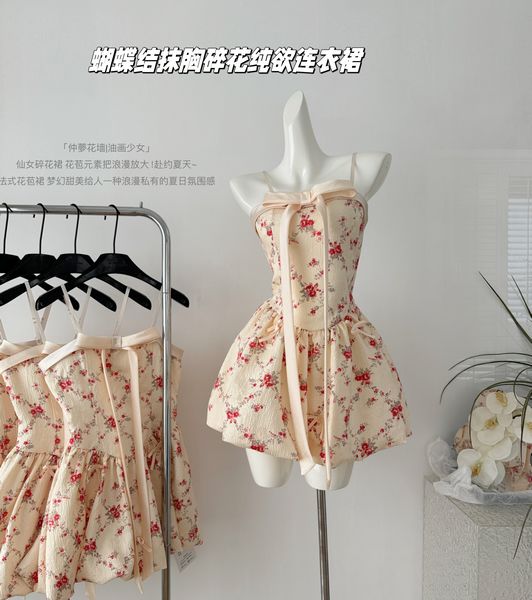 Korea style Summer Sexy Floral Dress
