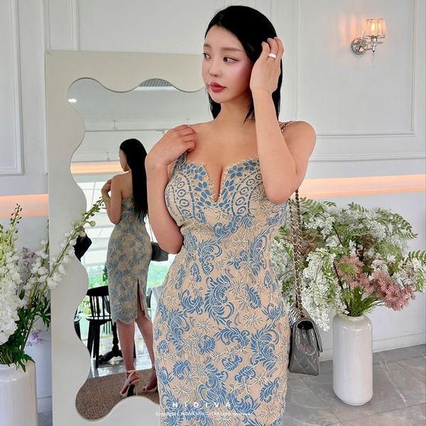 Korea stye Summer Fashion Hip-full Dress for women