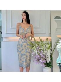 Korea stye Summer Fashion Hip-full Dress for women