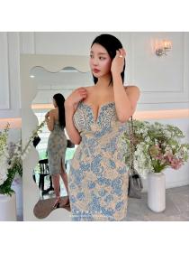 Korea stye Summer Fashion Hip-full Dress for women