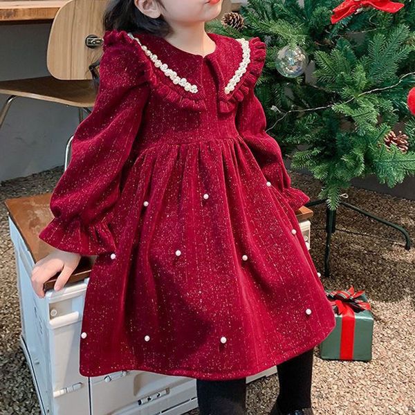 Girls' dress Autumn new style children's princess dress Winter dress