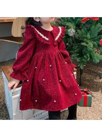 Girls' dress Autumn new style children's princess dress Winter dress