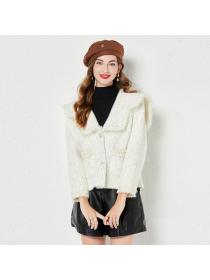 Luxury style Winter fashion White Tassel Cardigans