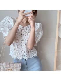 Korean style Summer Puff sleeve Top