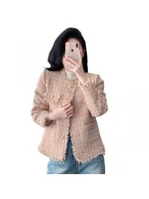 Vintage style Fashion Tweed Short jacket