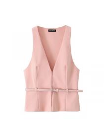 European style Fashion Pink 3 pieces set