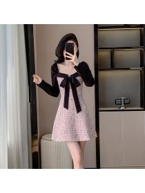 Korea style Autumn new Fashion Sweet dress 