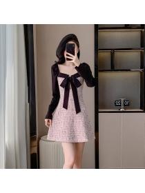 Korea style Autumn new Fashion Sweet dress 