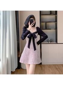 Korea style Autumn new Fashion Sweet dress 