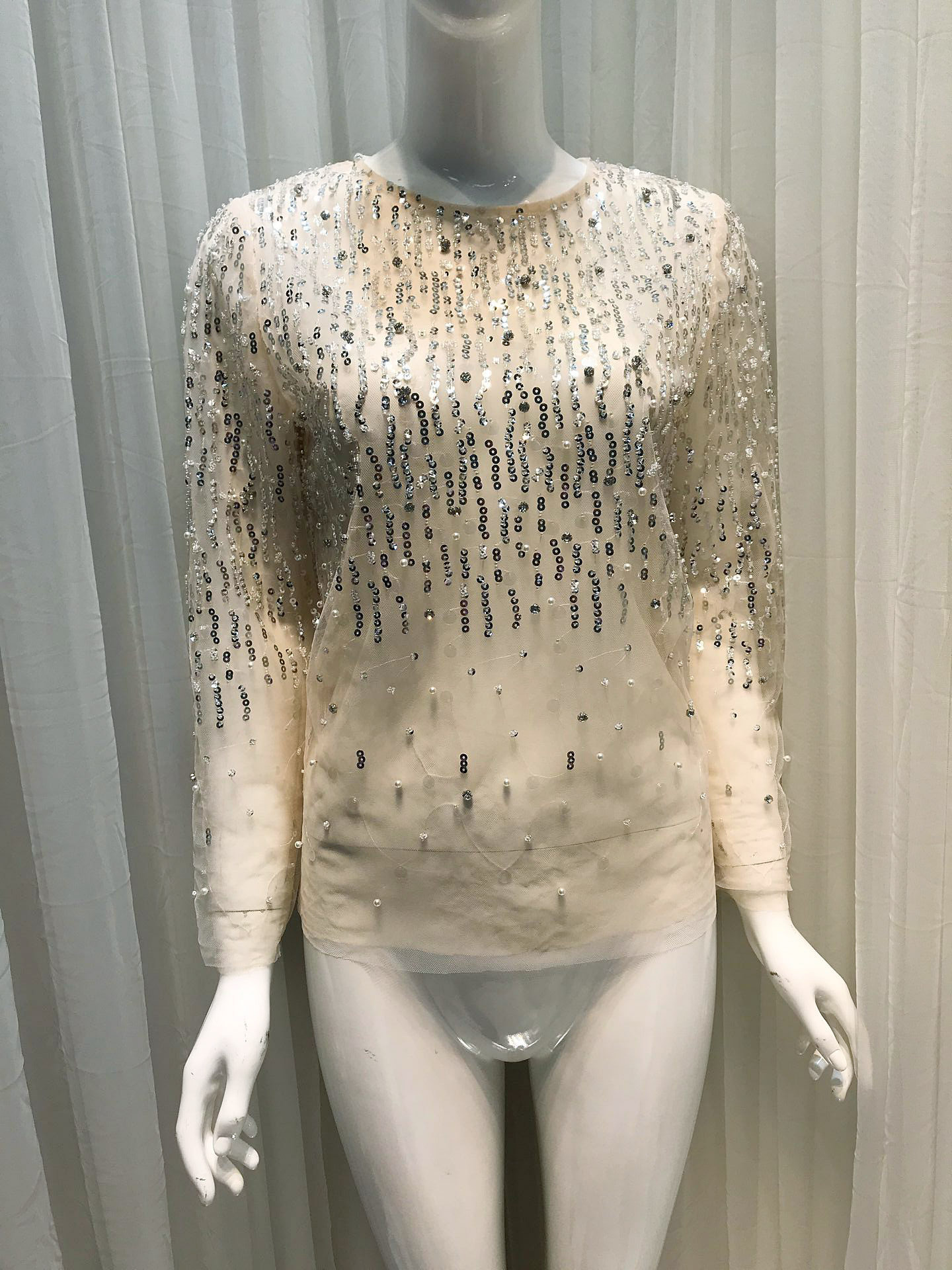 Sequins Matching Fashion Nobel Top